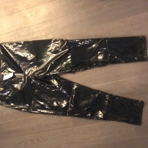 Shiny Pleather Pants